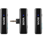 BOYA BOYALINK 2-Person All-in-One Wireless Microphone System with Interchangeable Connectors - Image 2