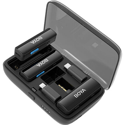 BOYA BOYALINK 2-Person All-in-One Wireless Microphone System with Interchangeable Connectors