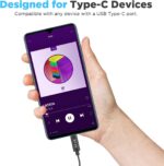 BOYA by-K4 3.5mm TRS (Female) to Type-C (Male) Audio Adapter - Image 2