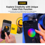 COLBOR W100R Portable RGB LED Monolight - Image 6