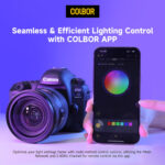 COLBOR W100R Portable RGB LED Monolight - Image 2