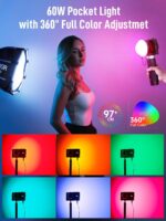 COLBOR Wonder W60R RGB LED Monolight - Image 6