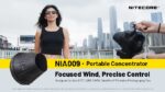 CineWind CW30 Portable Wind fan Blower with handle and hood kit - Image 5