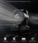 CineWind CW30 Portable Wind fan Blower with handle and hood kit