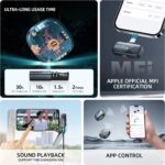 Godox Cube-S 2-Person Wireless Microphone System with Lightning Connector for iOS Devices - Image 6