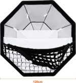Godox Octagon Softbox 95&120cm Bowens Mount and Honeycomb Grid - Image 7