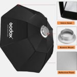 Godox Octagon Softbox 95&120cm Bowens Mount and Honeycomb Grid - Image 4