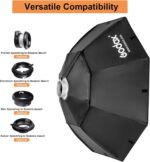 Godox Octagon Softbox 95&120cm Bowens Mount and Honeycomb Grid - Image 5