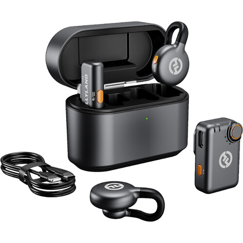 Hollyland LARK M2S Combo 2-Person Wireless Microphone System for Cameras and Mobile Devices (4) Hollyland LARK M2S Combo 2-Person Wireless Microphone System for Cameras and Mobile Devices - Image 1