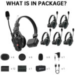 Hollyland Solidcom C1-6S Full-Duplex Wireless DECT Intercom System with 6 Headsets - Image 10
