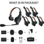 Hollyland Solidcom C1 Pro-6S Full-Duplex ENC Wireless Intercom System with 6 Headsets - Image 7