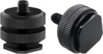 Hot Shoe Mount(2 Pack) to 14-20 Tripod Screw