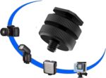 Hot Shoe Mount(2 Pack) to 14-20 Tripod Screw - Image 3