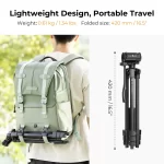 K&F CONCEPT Basic Tripod B174A1 - Image 4