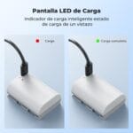 K&F CONCEPT LP-E6NH Battery Improved 2600 mAh Hight capacity with Type-C Fast Charging For Canon - Image 5