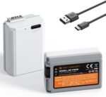 K&F CONCEPT NP-FW50 Battery Improved 1100 mAh Hight capacity with Type-C Fast Charging For Sony