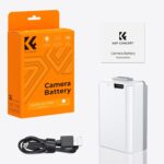 K&F CONCEPT NP-FW50 Battery Improved 1100 mAh Hight capacity with Type-C Fast Charging For Sony - Image 7