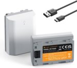 K&F CONCEPT NP-FZ100 Battery Improved Hight capacity 2600 mAh with Type-C Fast Charging - Image 2