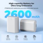 K&F CONCEPT NP-FZ100 Battery Improved Hight capacity 2600 mAh with Type-C Fast Charging - Image 4