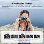 K&F CONCEPT NP-FZ100 Battery Improved Hight capacity 2600 mAh with Type-C Fast Charging - Image 3