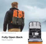 K&F Concept Camera Backpack Large Capacity Camera Case 20L Urban Wander 01 - Image 5