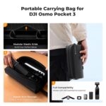 K&F Concept Carrying Case for DJI Osmo Pocket 3 Creator Combo Accessories - Image 5