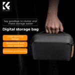 K&F Concept Digital Organizer Versatile Bag for Convenient Storage of Mobile - Image 2