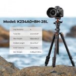 K&F Concept K234A0+BH-28L Tripod - Image 2