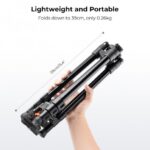 K&F Concept K234A0+BH-28L Tripod - Image 5