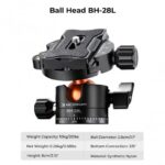K&F Concept K234A0+BH-28L Tripod - Image 3