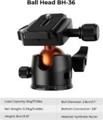 K&F Concept K234A1+BH-28L Tripod - Image 5