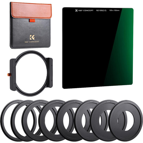 K&F Concept Nano-X Series Square ND Filter Kit (100 x 100mm) (1) K&F Concept Nano-X Series Square ND Filter Kit (100 x 100mm) - Image 1