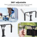K&F Concept Smartphone Video Rig with Dual Handles - Image 3