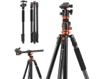K&F Concept T254A7 Magnesium Alloy Tripod with BH-28L Ball Head - Image 2
