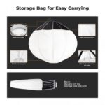 K&F CONCEPT Lantern Soft Light Modifier 65-85 cm - Image 5