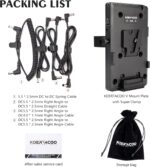 RoHS V-Mount Plate Power Supply Adapter + Super Clamp - Image 5