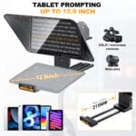 LENSGO TC12 Teleprompter for Select Cameras and iPads - Image 3