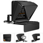 LENSGO TC7II Portable Teleprompter (Ultimate Kit) for Smartphones and Cameras