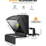 LENSGO TC7II Portable Teleprompter (Ultimate Kit) for Smartphones and Cameras - Image 4
