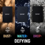 Lexar 1TB ARMOR USB 3.2 Gen 2x2 Portable SSD - Image 3