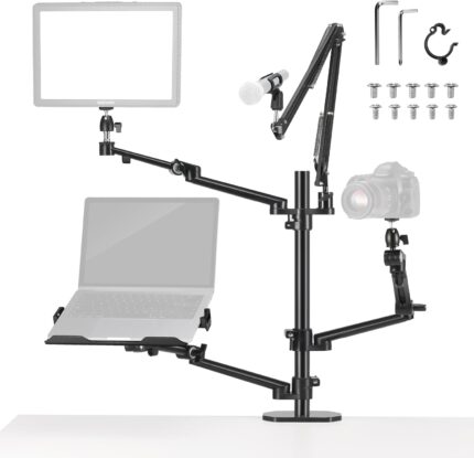 Neewer Overhead Camera Stand Desk Mount Rig