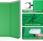 Panoramic Collapsible Green Screen Chroma Key Backdrop (4×2) - Image 2