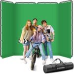 Panoramic Collapsible Green Screen Chroma Key Backdrop (4×2) - Image 3