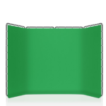 Panoramic Collapsible Green Screen Chroma Key Backdrop (4×2)