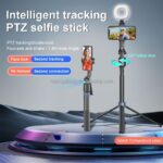 Q13 Selfie Stick Wireless Tripod Stand BT Remote Extendable Tripod, AI Tracking Fill Light for Cell Phone - Image 2