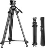 SmallRig AD-50 Lite Lightweight Aluminum Alloy Video Tripod System-4684 - Image 3