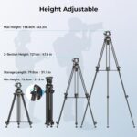 SmallRig AD-50 Lite Lightweight Aluminum Alloy Video Tripod System-4684 - Image 4