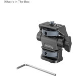 SmallRig Swivel and Tilt Adjustable Monitor Support with 14-20 Screws Mount-4886 - Image 5