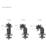 SmallRig Swivel and Tilt Adjustable Monitor Support with 14-20 Screws Mount-4886 - Image 2