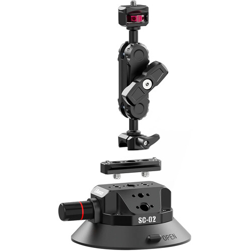 Ulanzi SC-02 Heavy-Duty Suction Cup Mount for CameraAccessory (2) Ulanzi SC-02 Heavy-Duty Suction Cup Mount - Image 1